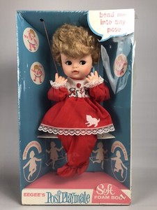 Poupée Mannequin Vintage Eegee – Années 60 – 44 Cm – Fabriquée Aux USA