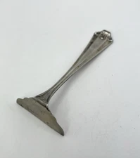 Antique Vtg STERLING SILVER FOOD PUSHER Child MANCHESTER MFG Co.  etched Betty