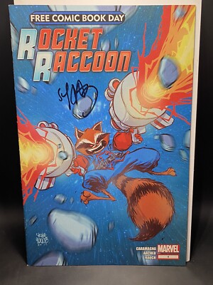 ROCKET RACOON #1 | SIGNED BY SKOTTIE YOUNG | 2014 FREE COMIC BOOK DAY