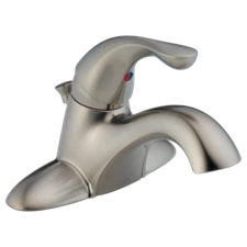 Delta Classic Centerset Bathroom Faucet 1-Handle Stainless-Certified Refurbished