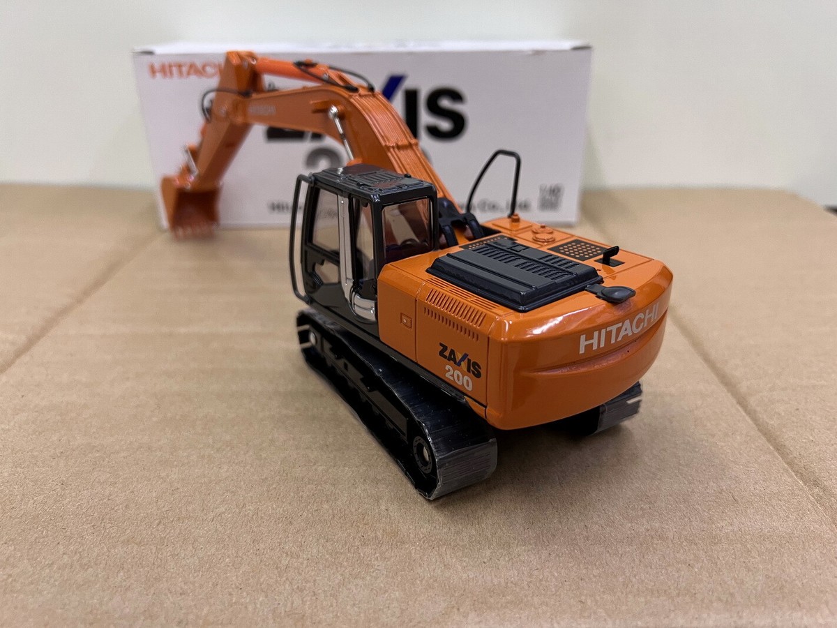 1/40 Scale HITACHI ZAXIS 200 Hydraulic Excavator Diecast