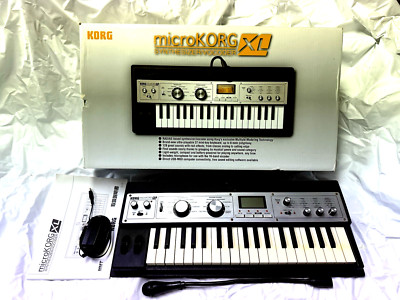 Korg microKORG XL Synthesizer/Vocoder  Used, Fully Tested with Accessories