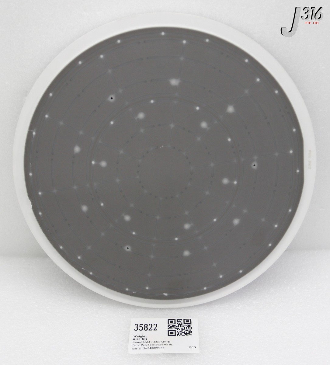 リ 35822 LAM RESEARCH ELECTROSTATIC CHUCK, 719-102001-027 (PARTS) 839