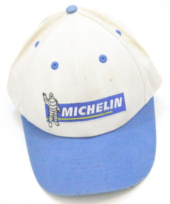 Rocky Brands Michelin White Cotton Strap Back Adult Solid Baseball Hat Cap F6