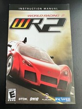 World Racing 2 WR2 Computer PC Video Game Instruction Booklet Manual Only