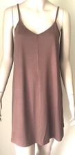 SHEIN Spaghetti Strap Swing Sun Dress Size 6 Brown NWOT