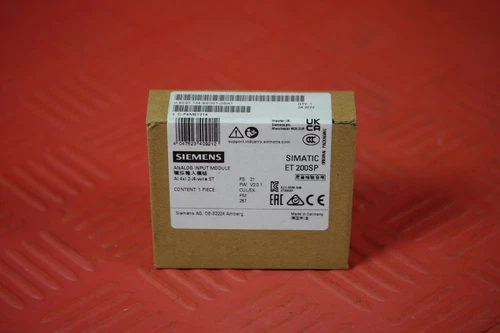 New Siemens 6ES7134-6GD01-0BA1 6ES7 134-6GD01-0BA1  ET 200SP ANALOG INPUT MODULE - Picture 1 of 6
