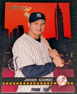 Jason Giambi New York Yankees 2004 Donruss Studio SILVER PROOF #'ed /100