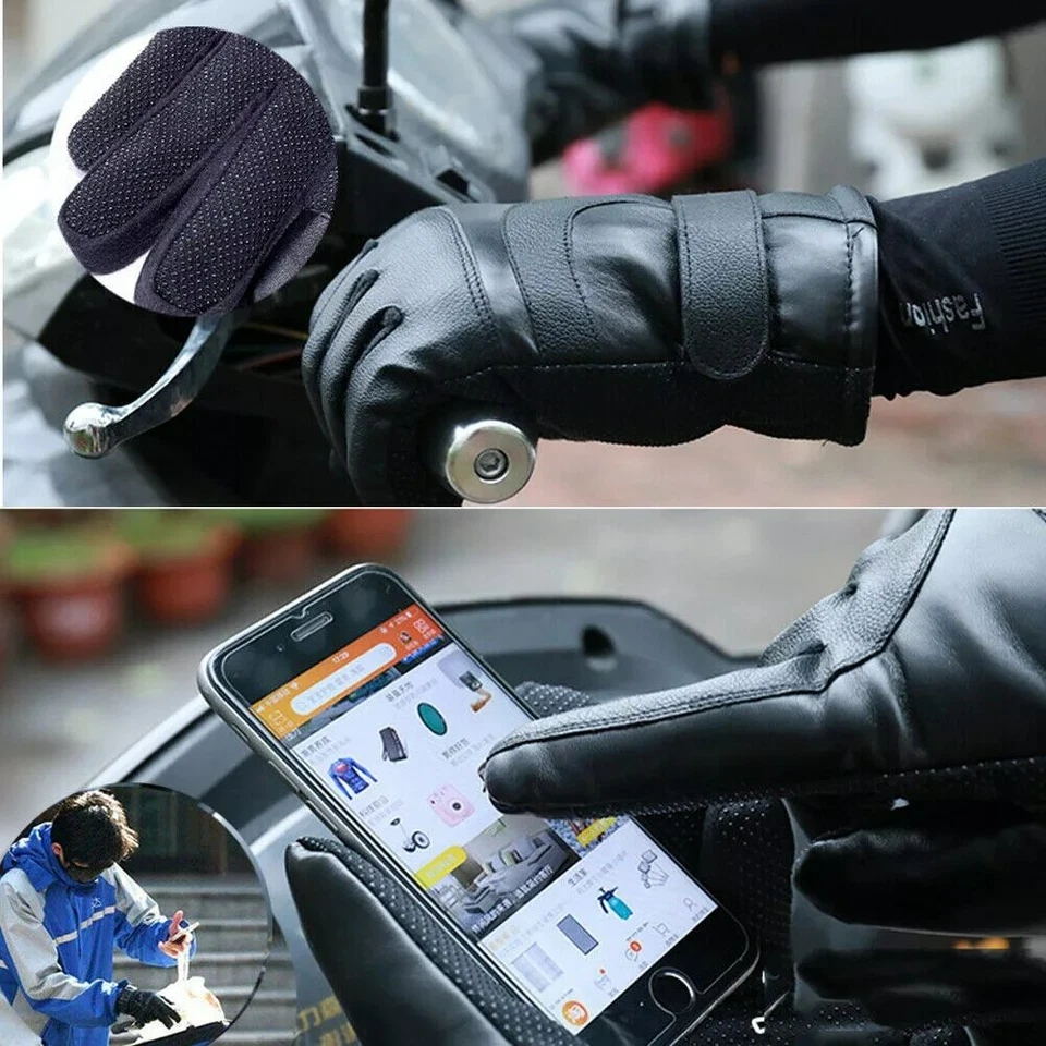 Gants Chauffants USB Imperméables Écran Tactile Pour Moto et Sport Homme Femme - Photo 2/4
