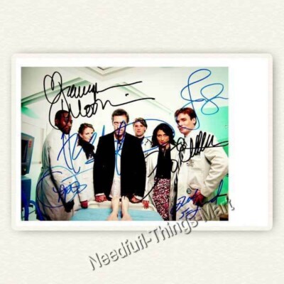 Dr. House -  Cast - Hugh Laurie, Omar Epps, Jesse Spencer  Autogrammfoto [A05] 