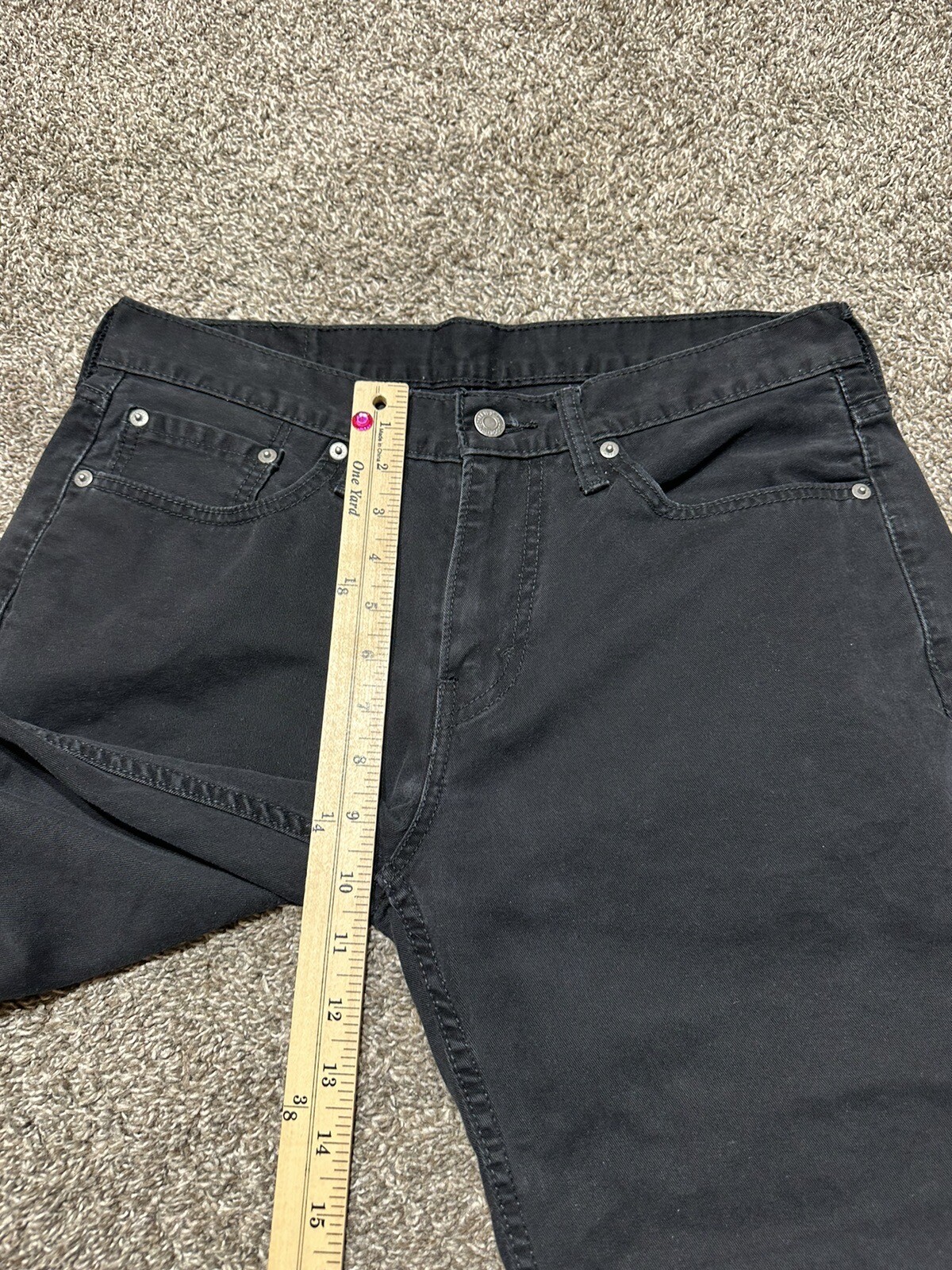Levi’s 514 Jeans Men’s Size 32 Black Denim Cotton Pants 32x36 7612 eBay