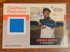 2019 Topps Heritage Minors Clubhouse Collection Relics #CCR-DA Domingo Acevedo