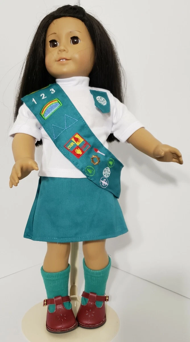 Girl scout american girl doll outlet