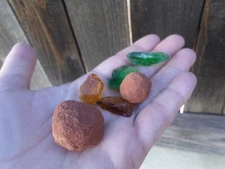 andara crystal - monatomic andara glass + Sedona Sedonalites - 45 grams - 2024L