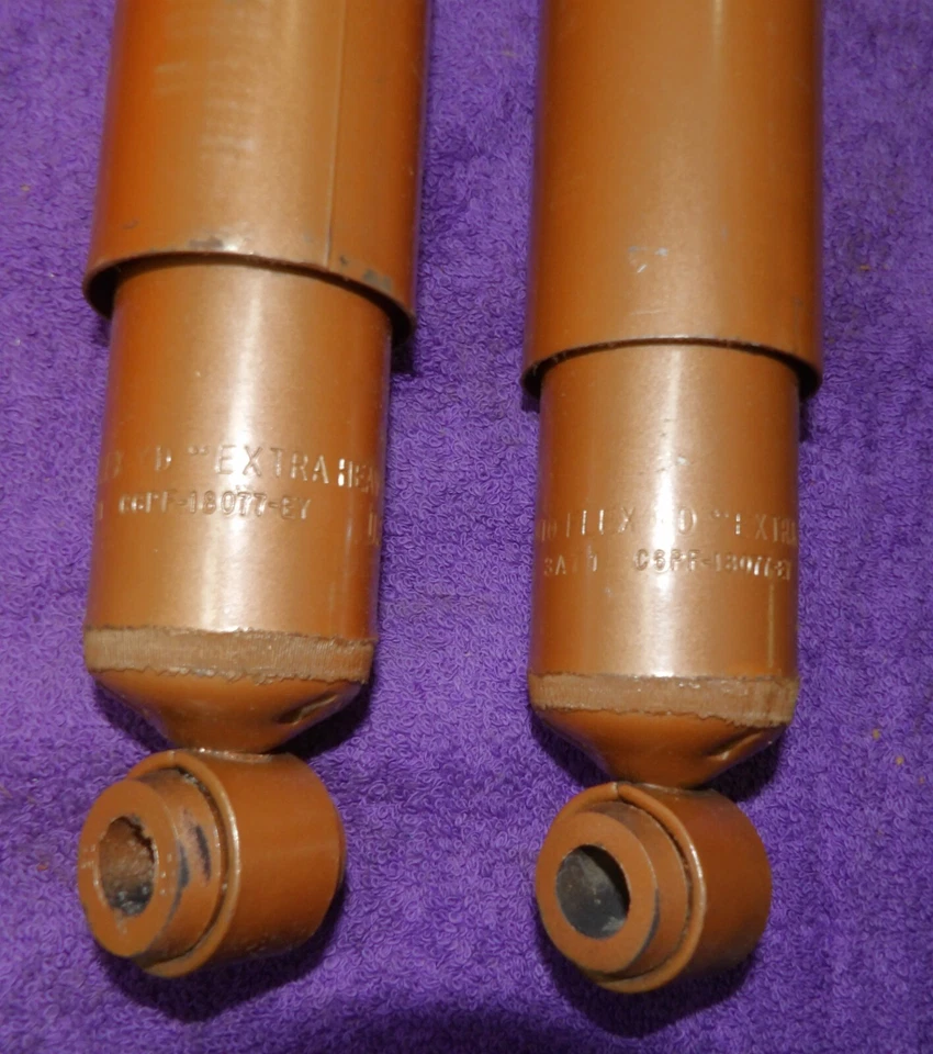 Amortiguadores traseros Ford Ranchero Fairlane Falcon Comet Wagon 1966-1971 nuevo en stock XHD Foto 4 de 4