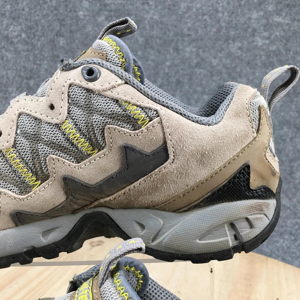 Tênis Hi Tec Feminino 6.5 Multiterra Atlético Caminhada Baixo Cinza Marrom Camurça - Imagem 3 de 4