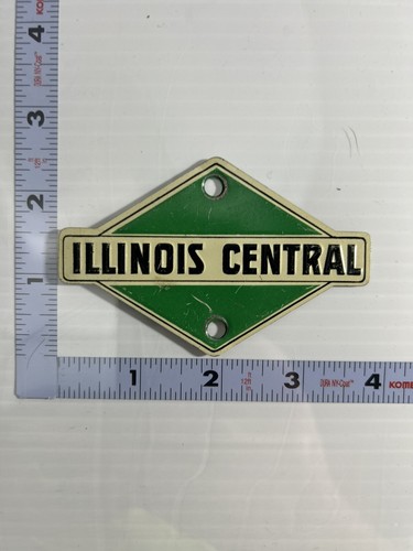 1950’s Post Cereal Premium Illinois Central Railroad Tin Sign - Imagen 2 de 3