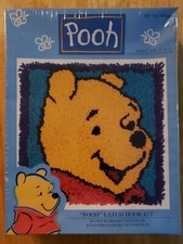 Caron Disney Winnie The Pooh Latch Hook Kit Size 13"x13" New In Box WP0001
