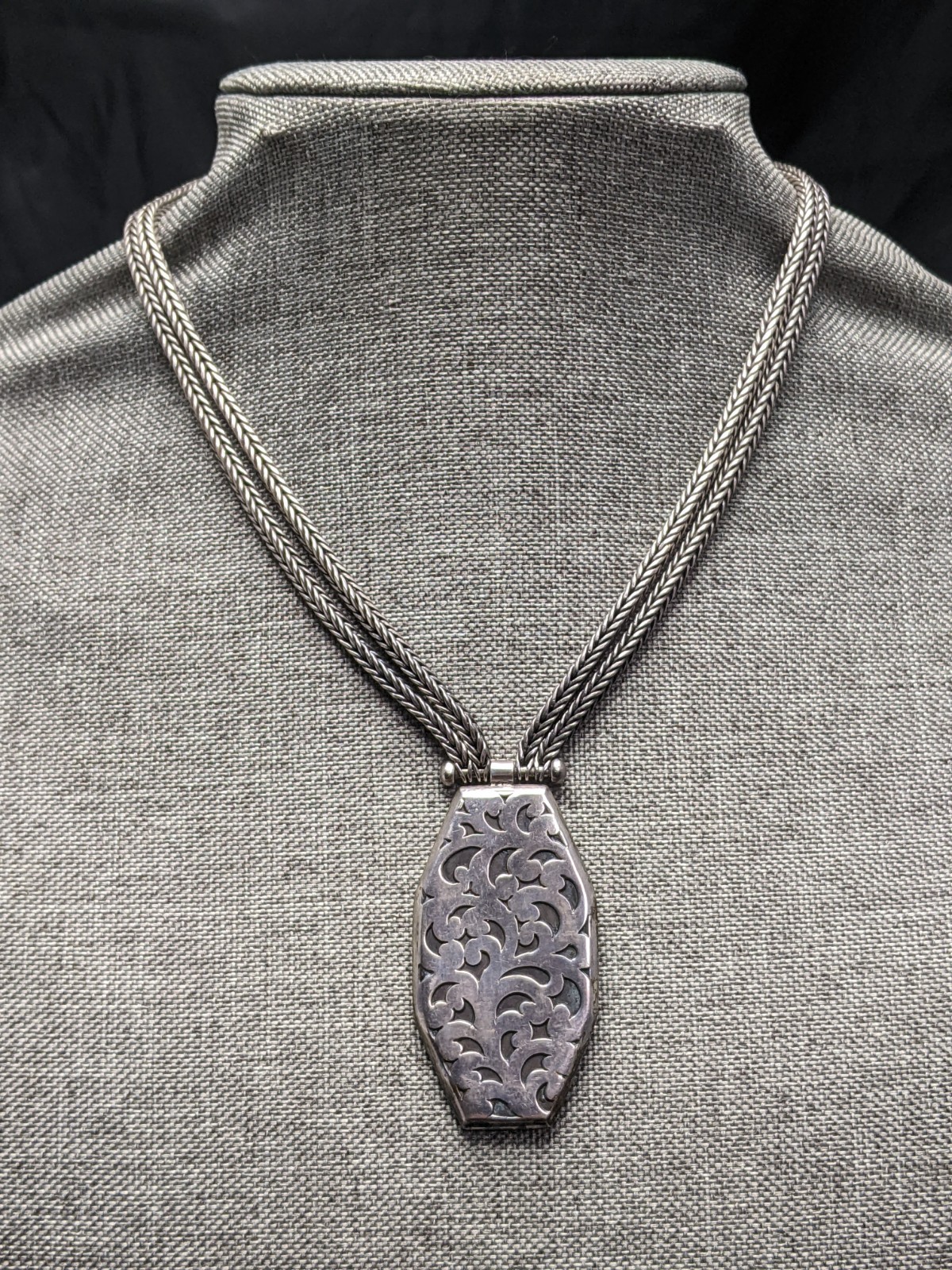 Vintage Lois Hill Scrollwork Scroll Filigree Ster… - image 10