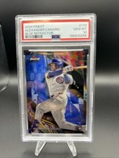 2024 Topps Finest ALEXANDER CANARIO Blue Uncommon 💎 RC 🔥 111/150 🔥PSA 10 💎