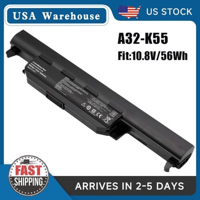 A32-K55 A41-K55 Battery For ASUS K55V K55N X45E X55C X55A X55C K55VM X75VD A55V