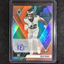 2023 Phoenix Football Kelee Ringo Rookie Base Auto Orange 30/50