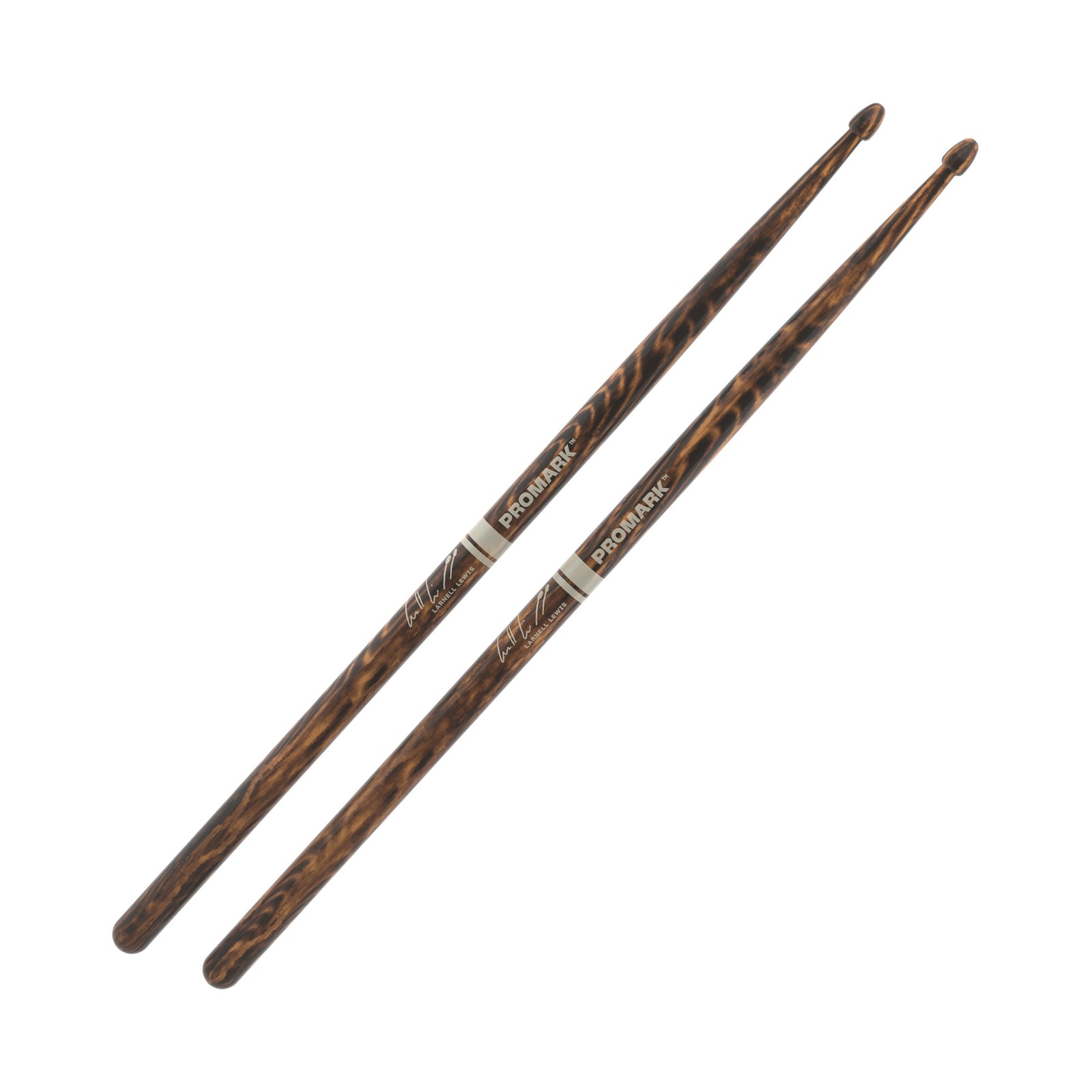 ProMark Larnell Lewis Signature FireGrain Hickory Drumstick, Wood Tip