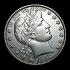 1912-S Barber Half Dollar Silver ---- Stunning Coin ---- #KK824
