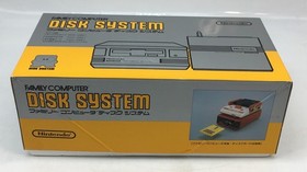 Nintendo HVC-022 Famicom Disk System Console Red 1986 Unused Open Box with Cable