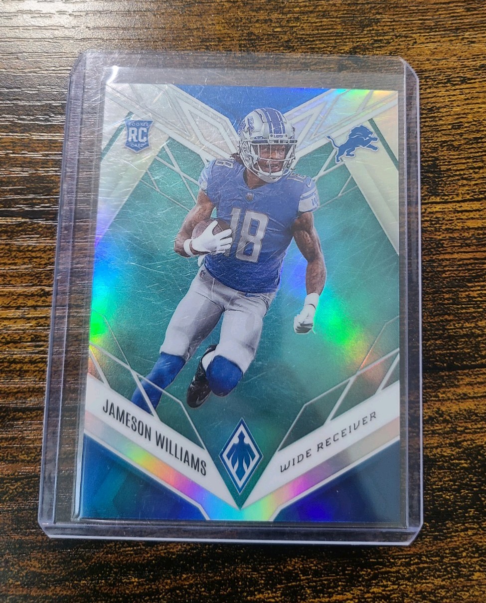 2022 Panini Phoenix - Rookies Jameson Williams #108 Teal /150 (RC)