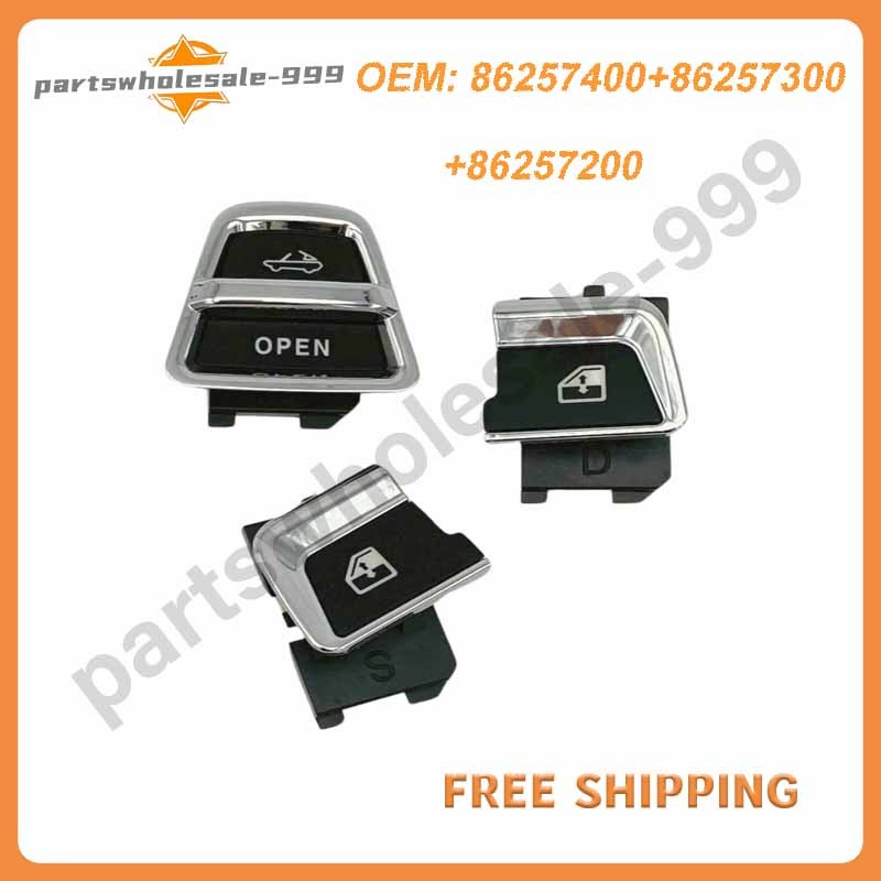 86257400 New 3PCS Window Roof Open Switch Button For Ferrari California 09-14