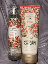 NEW Bath  Body - PEACH BLOSSOM  NECTAR - Fragrance Mist  Body Wash