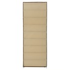 OPEN BOX Homegear Large Free Standing Fabric Shoe Rack /Storage Cabinet Cream — photo 4