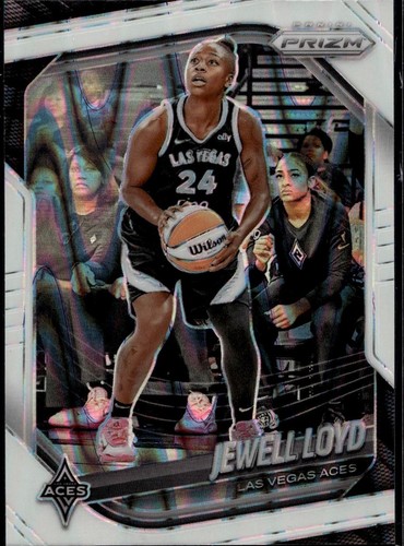 2025 Panini Prizm WNBA #57 Jewell Loyd White Seismic Prizms