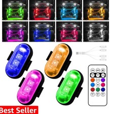 Wireless LED Lights for Car, Wireless Rock Lights with 8 Colors 10 Modes,Led ...