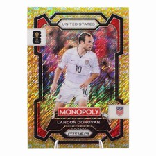 2026 Panini Monopoly Prizm World Cup #48 Landon Donovan Gold /500