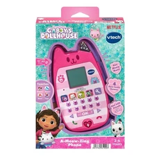《NEW》Netflix VTech Gabby's Dollhouse A-Meow-Zing Phone, 3-6 Years