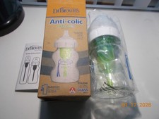 NIOB Dr. Brown's Natural Flow Anti-Colic Options Glass Baby Bottle 1 bottle