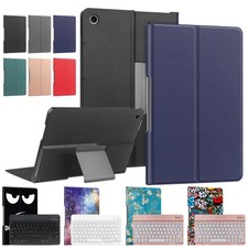 For Lenovo Tab Plus 11.5 2024 PU Leather Case Stand Cover w/Wireless Keyboard