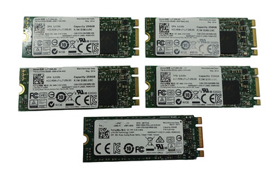 Lot of 5 Lite-On 256GB m.2 2260 Solid State Drive LJT-256L6G