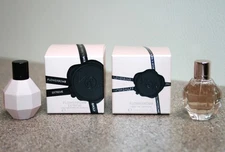 2 x VIKTOR & ROLF Flowerbomb & Extreme Eau De Parfum Intense 0.24oz Mini perfume