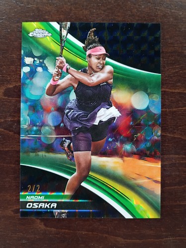 Naomi Osaka [Refractor] #80 card