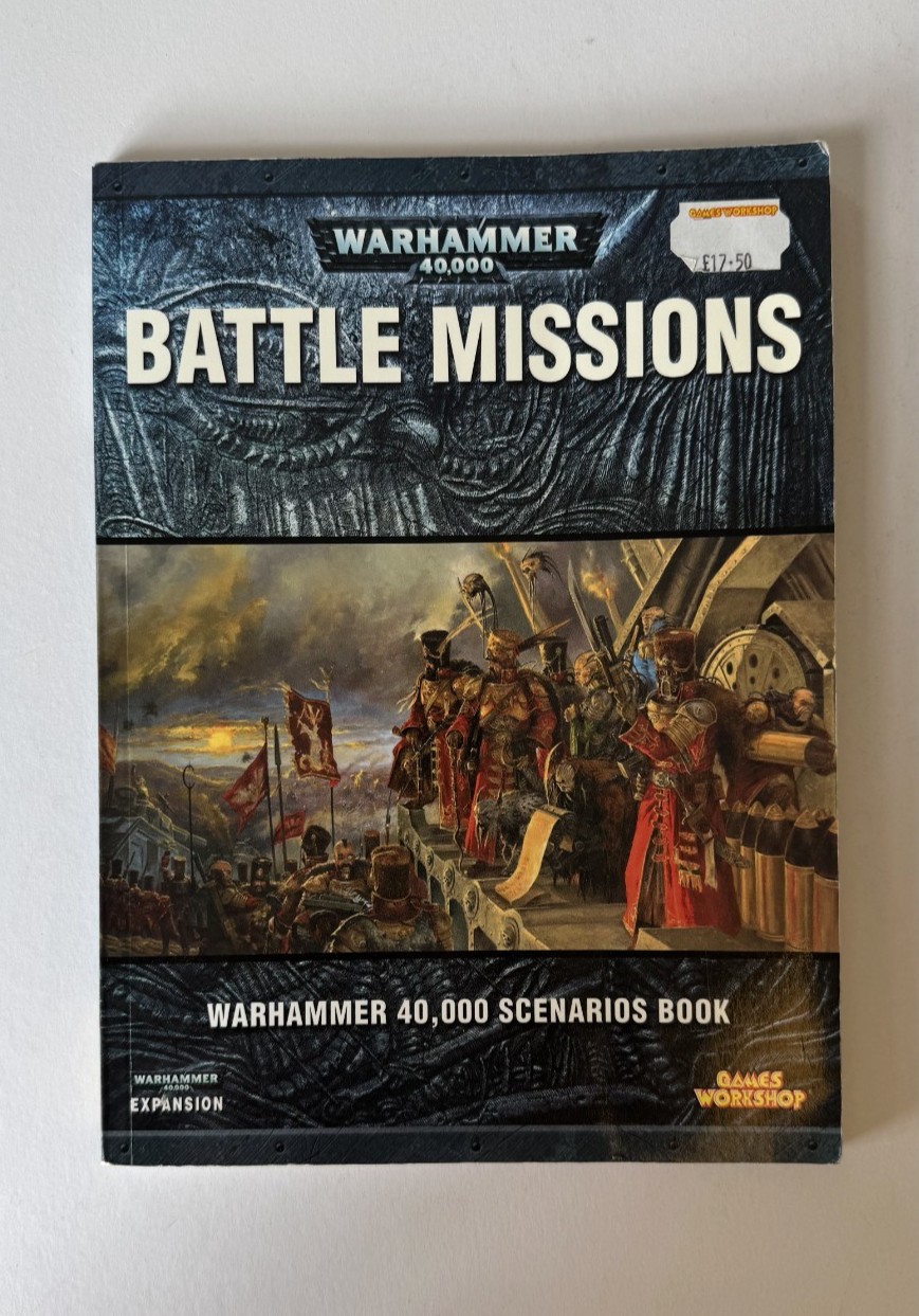 Warhammer 40k Battle Missions Scenarios Book Games Workshop Expansion 2008