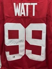 J.J. Watt Signed Houston Texans NFL Jersey JJW COA 3x POTY 5x All Pro NFL HOF?