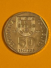 COIN PORTUGAL 2000 50 ESCUDOS FREE SHIPPING