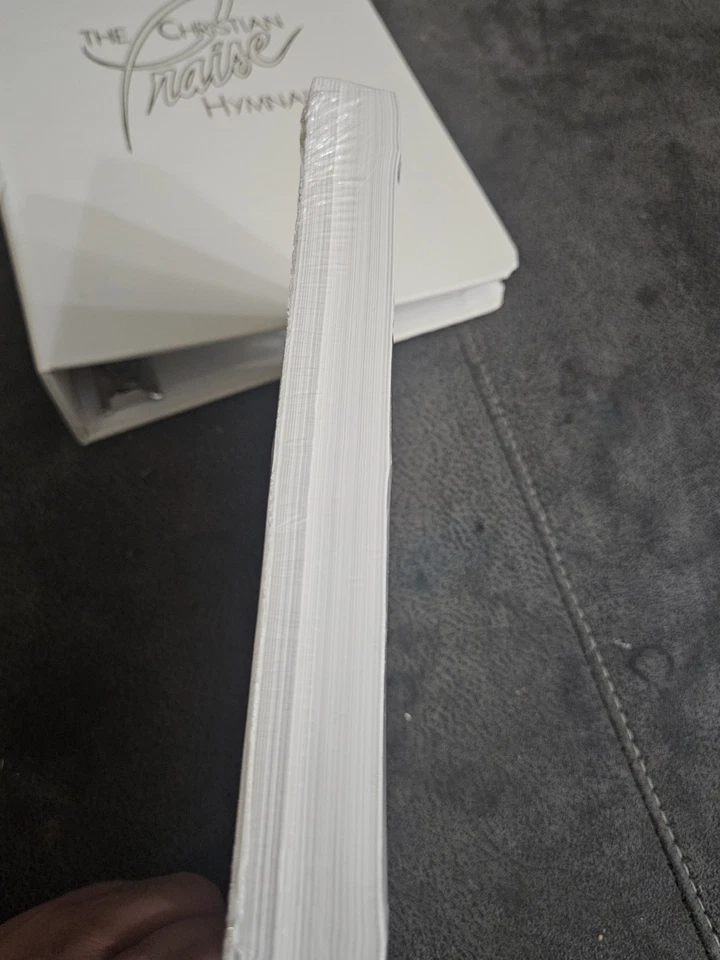 The Christian Praise Hymnal Binder New Sealed Worship Songbook Genevox Music  Foto 3 de 4