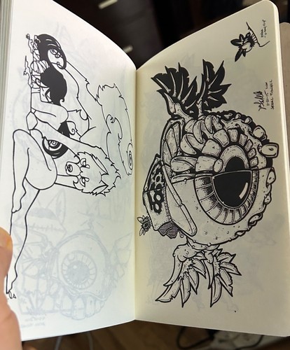 2 artist's books Tidwell and Angry Blue 2011 and 2015 Silkscreened covers! - Picture 3 of 6