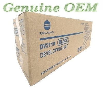 A0XV03D/DV311K,DV-311K Original OEM Konica Minolta Developer Unit, Black Genuine