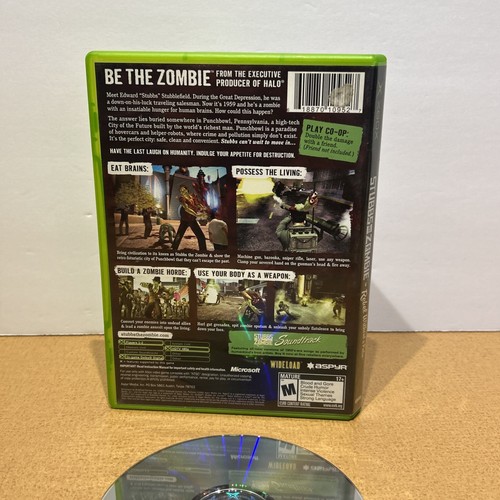 Stubbs the Zombie in Rebel Without a Pulse (Microsoft Xbox, 2005)* No Manual * - Picture 4 of 6