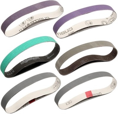 1 X 18 Inch Sanding Belts, Sharpening Belt Kit Fits Work Sharp Blade Grinder Att